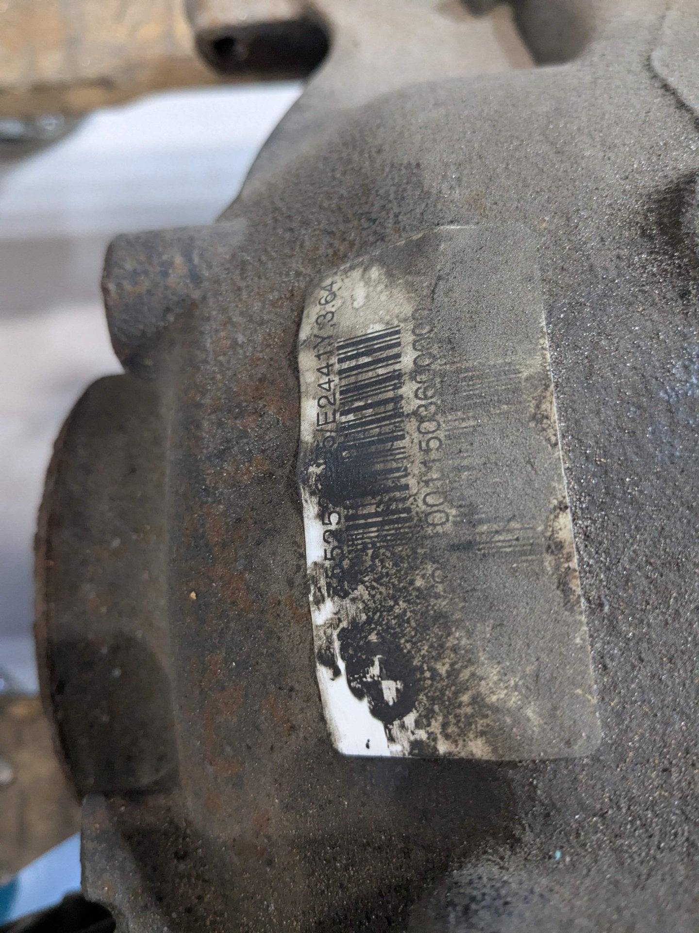 2010 BMW X5 Rear Axle Carrier Differential 266737k 7552523