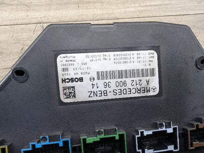 OEM Mercedes A207 W212 E550 Front SAM Module Relay Fuse Junction Box
