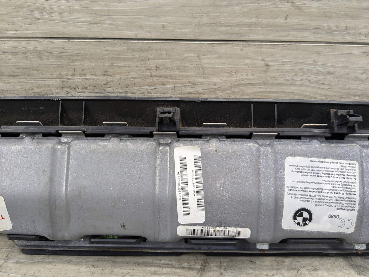 OEM BMW F15 F16 F85 F86 X5 Front Right Passsenger Knee Lower Dash Airbag Black