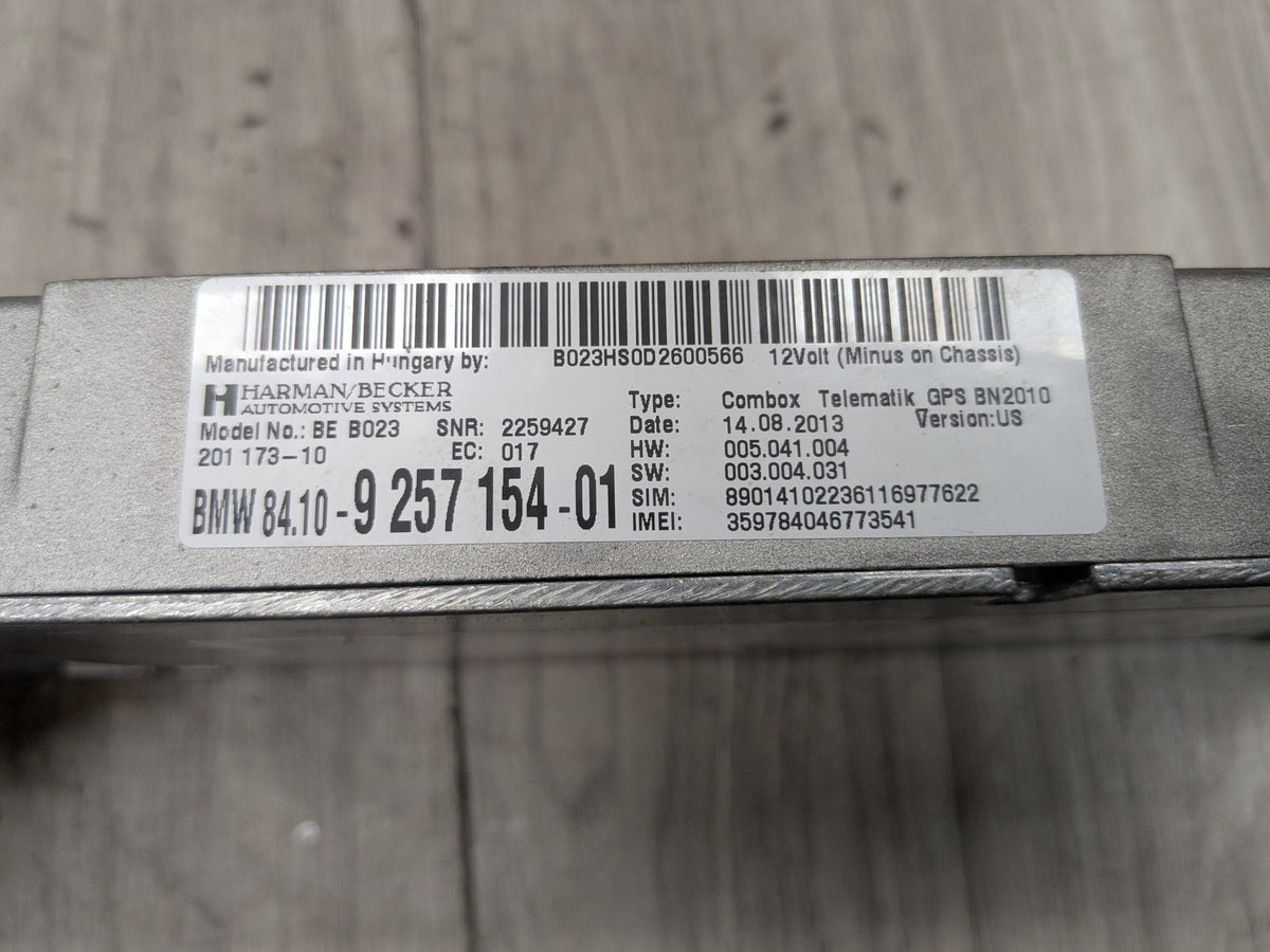 OEM BMW F10 F25 F30 F32 F36 Combox Telematics Communication Bluetooth GPS Module