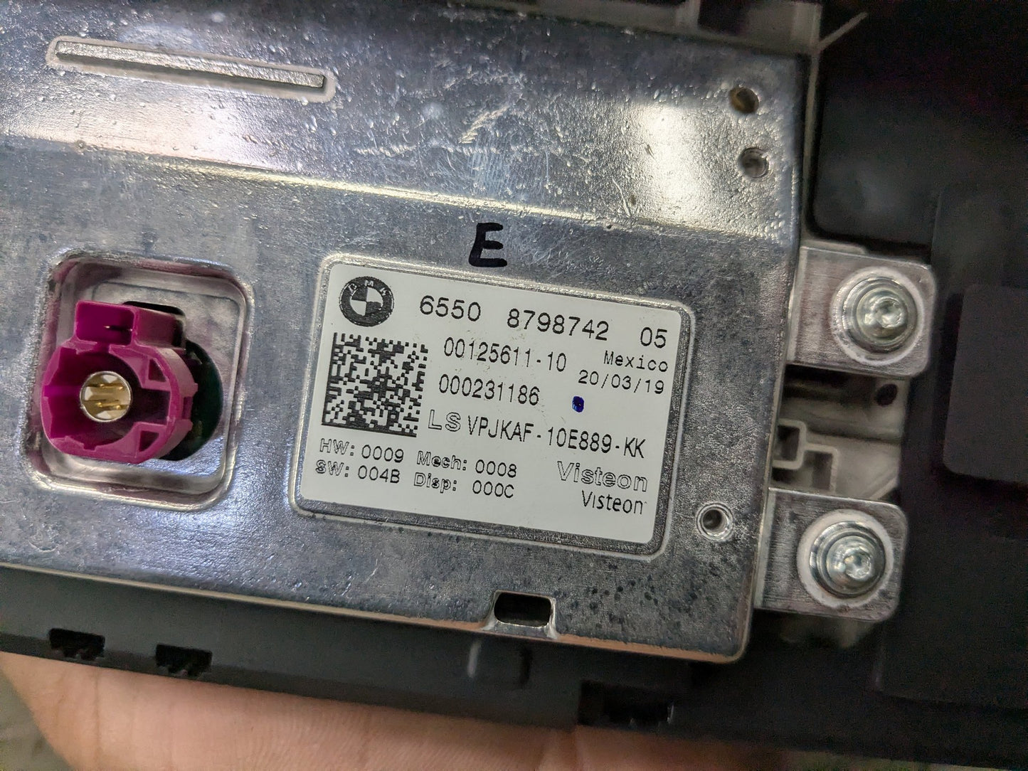 Monitor Display Screen *NOTE* 19-21 OEM BMW G20 330 M340 Center Display NBT Navigation Screen Monitor