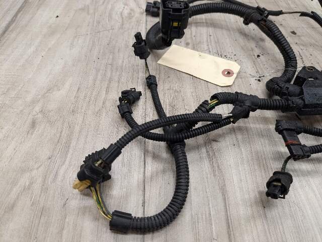 14-19 OEM BMW F15 F16 X5 X6 Engine N63 Wire Wiring Harness Cable