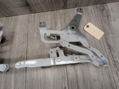 OEM BMW F15 F16 F85 F86 X5 X6 Left Right Hood Hinge Support Bracket SET White