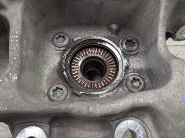 2017 - 2023 BMW M550i G30 Rear Left Driver Spindle Knuckle w/ Bearing 6866337 N63B44O2