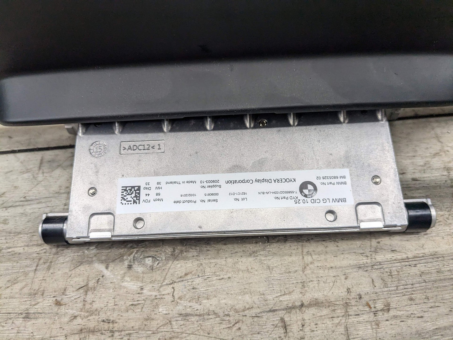 2016 BMW 750i G12 Monitor Display Screen 6805326 16-19 OEM BMW G11 G12 740 750 Navigation Display Monitor Information Screen