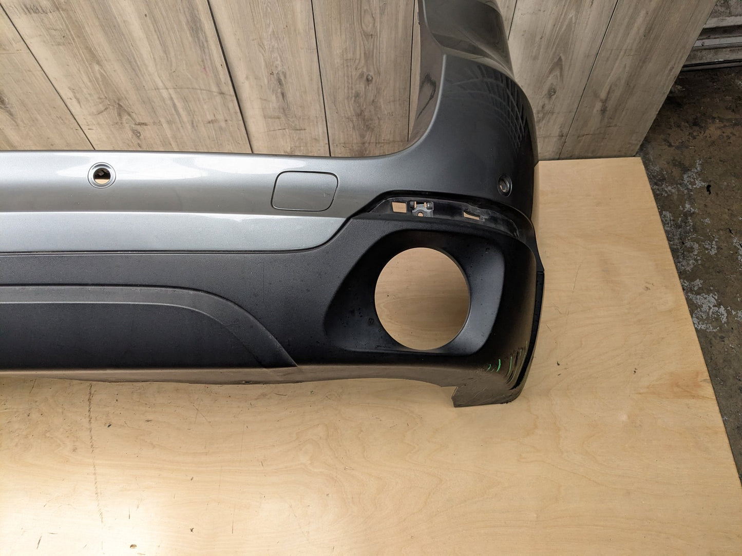 *14-18 OEM BMW F15 X5 Rear Bumper Cover PDC Holes w/ Diffuser N55 N57 Gray A52 SPACEGRAU METALLIC (A52)