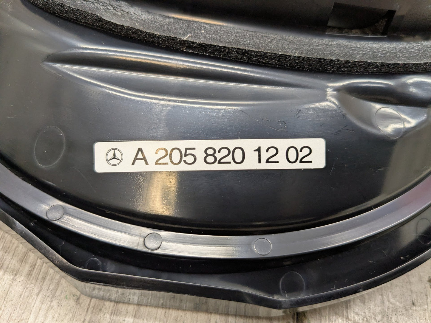 2015-2021 Mercedes-Benz C43 W205 Right Passenger Seat Speaker Subwoofer A2058201202
