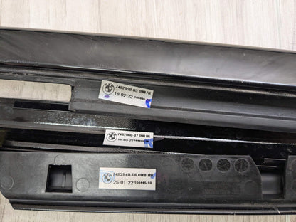 22-25 OEM BMW G42 G87 Right Passenger Side Door Belt Molding Trim SHADOW GLOSS