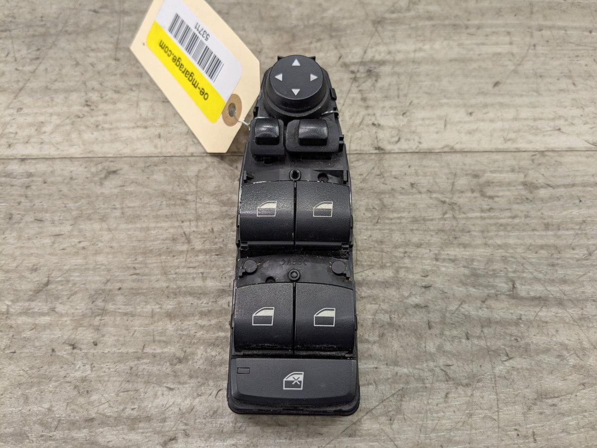 2011-2016 BMW 528i F10 Front Left Driver Door Master Window Switch 9241955 *OEM BMW F06 F07 F10 M5 M6 Main Window Switch Control w/ Folding Mirrors OEM