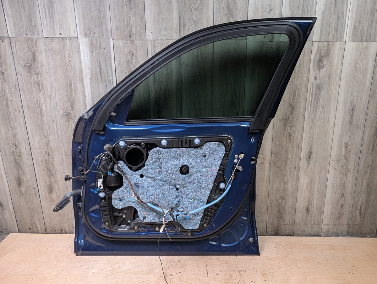 18-24 OEM BMW F97 G01 X3 X3M Front Right Passenger Door Shell Panel Blue C1M