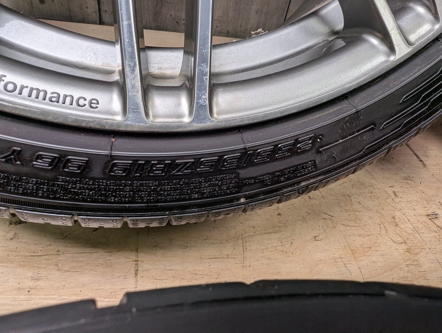 *OEM BMW E90 E91 E92 E93 Wheels Rims Front 19x8 ET37 Rear 19x9 ET39 LA Wheel Double Spoke 269 SET
