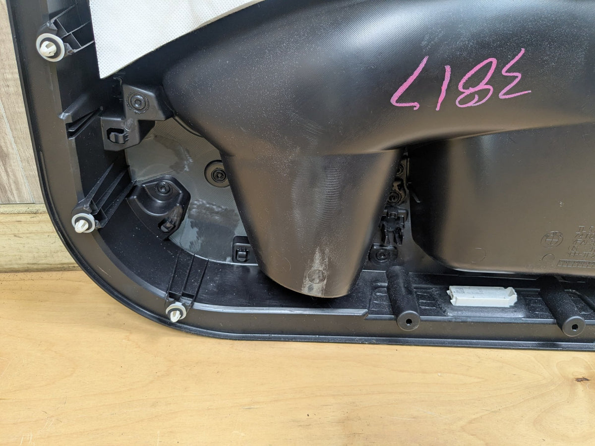 2019 BMW X3 G01 Front Left Driver Interior Door Panel Card 7410281 18-23 OEM BMW G01 X3 FRONT LEFT DRIVER Side Door Panel Card Trim Cover Black OEM
