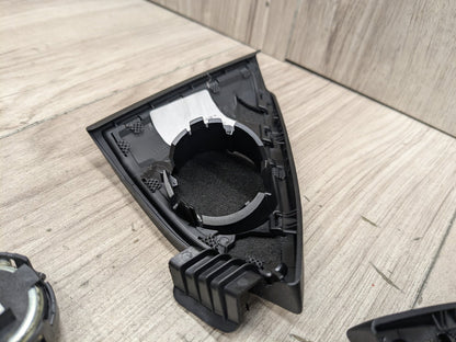 10-16 OEM Mercedes W212 E350 E400 E550 Left Right Door Tweeter Speaker Cover SET