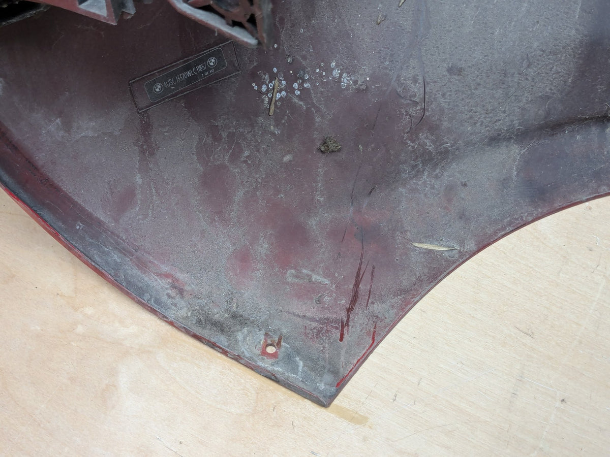 *96-02 OEM BMW E36 Z3 Rear Bumper Cover Panel Assembly Red 314 Red 314
