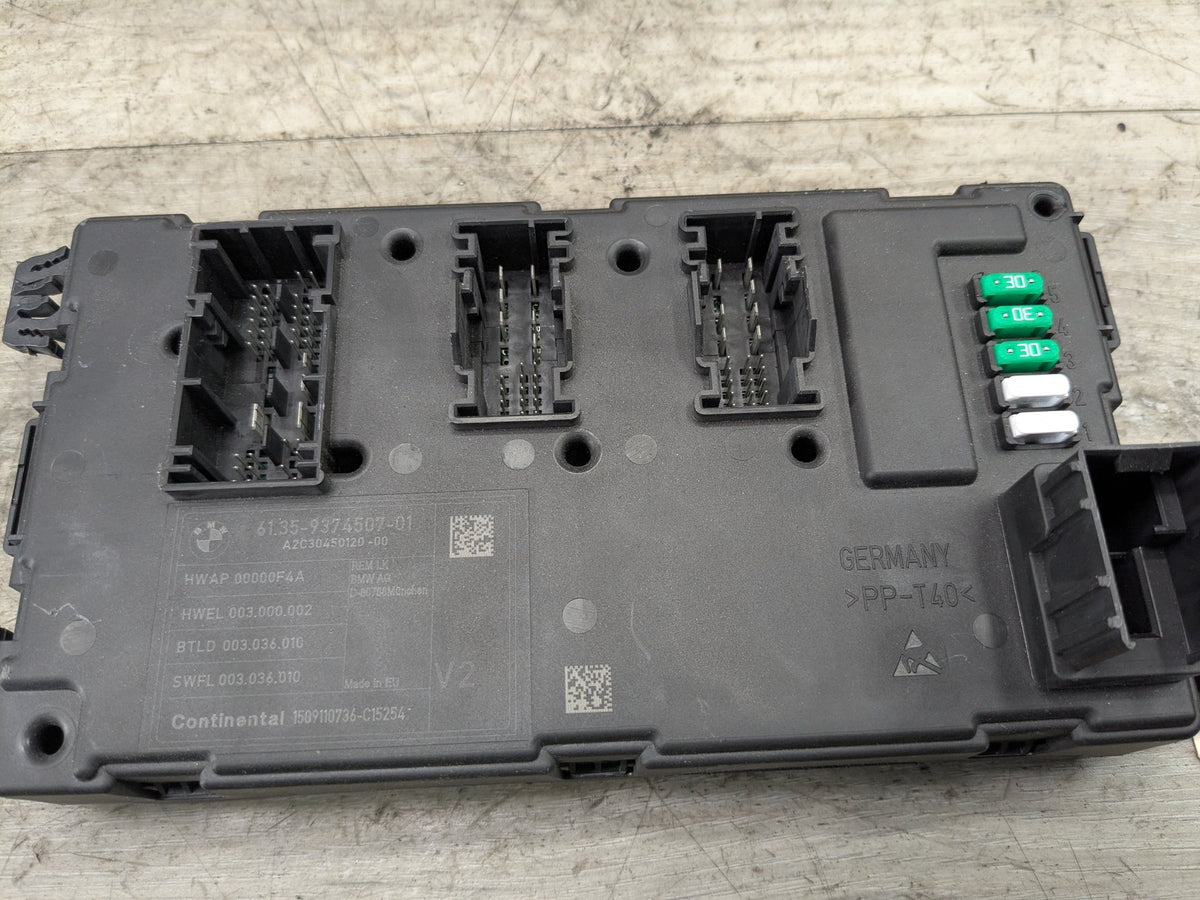 *MATCH* OEM BMW F30 F32 F36 F82 REM Rear Body Control Electronic Module BCM Box
