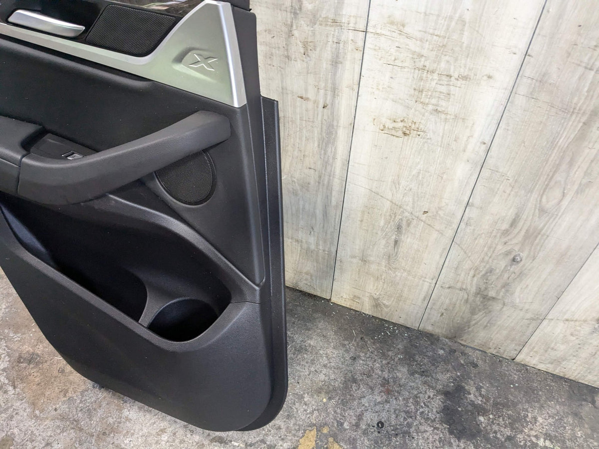 2020 BMW X3 G01- Rear Left Driver Interior Door Panel Card