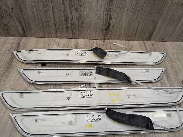 *16-19 OEM BMW G11 G12 OEM Door Sills M Trim Illuminated Entry Panels Kit SET