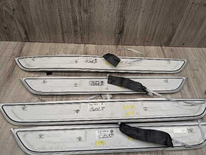 *16-19 OEM BMW G11 G12 OEM Door Sills M Trim Illuminated Entry Panels Kit SET