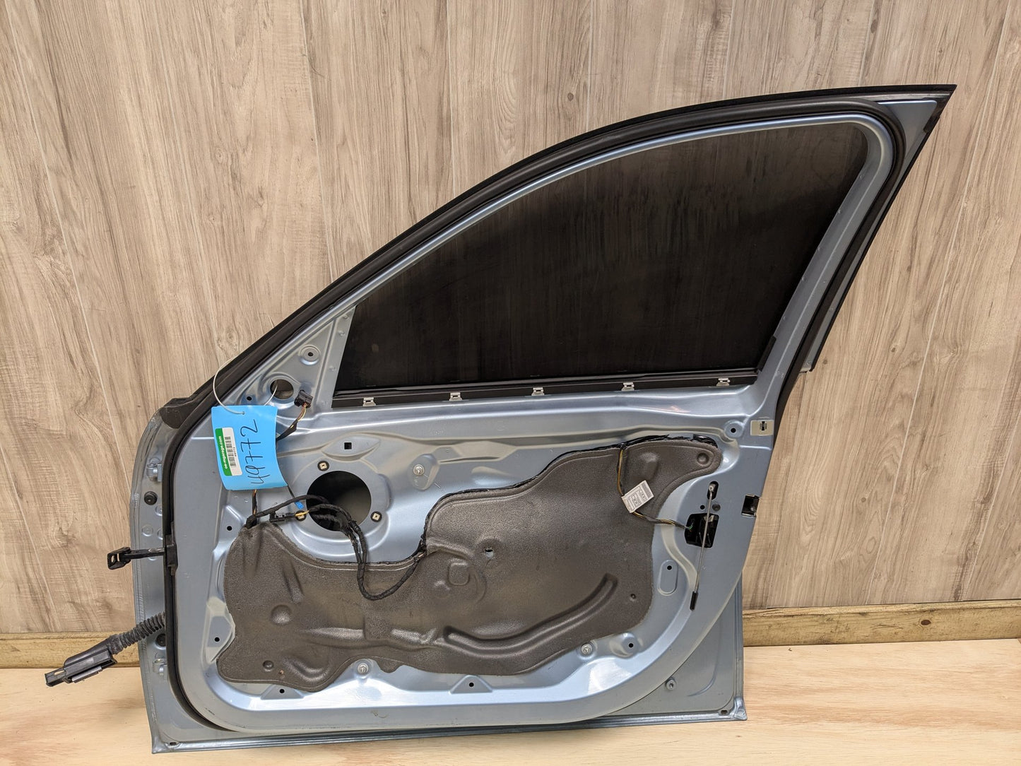 OEM BMW F30 F80 328 330 335 340 M3 Front Right Passenger Door Shell Panel Blue LIQUID BLUE METALLIC (B40)