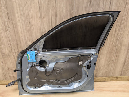 OEM BMW F30 F80 328 330 335 340 M3 Front Right Passenger Door Shell Panel Blue LIQUID BLUE METALLIC (B40)