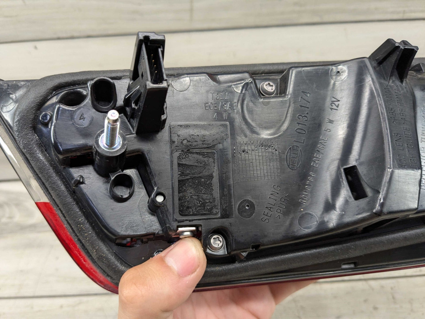 *19-21 OEM BMW G20 330 M340 Rear Left Driver Side LED Inner Stop Tail Light