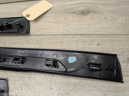 14-19 OEM BMW F86 X6M Front Rear Left Right Door Cover Trim Sill Kick Plate SET