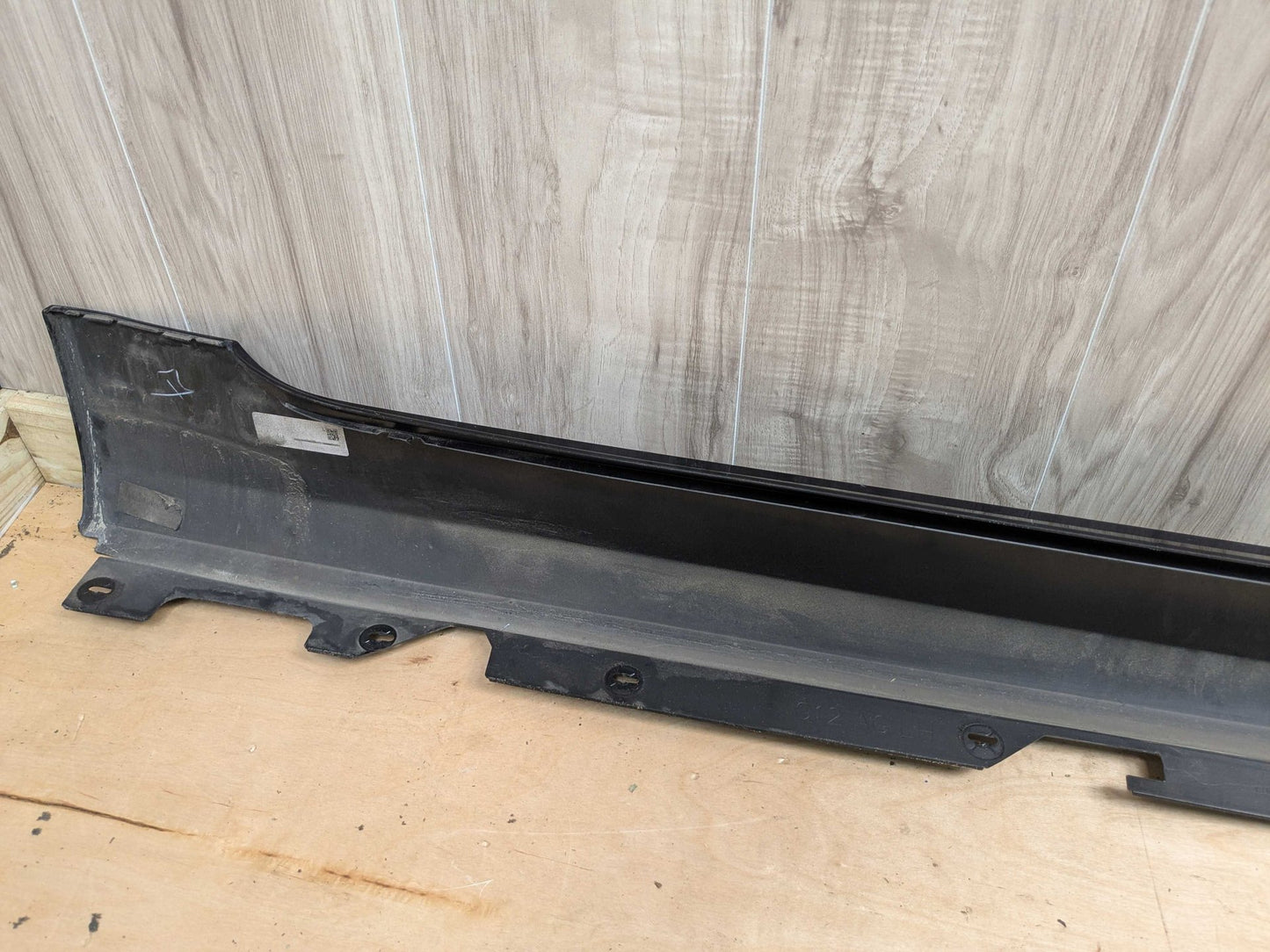 16-22 OEM BMW G12 740 745 750 Left Driver Side Skirt Rocker Panel Molding Black