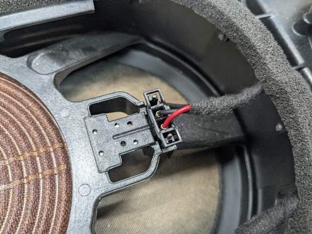 10-16 OEM Mercedes W212 W218 E350 E550 Rear Subwoofer Speaker Tray
