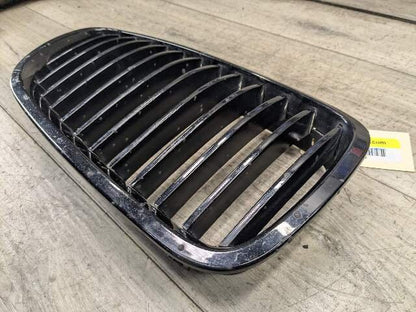11-13 OEM BMW F10 528 535 550 Front Right Side Bumper Chrome Grille Insert*