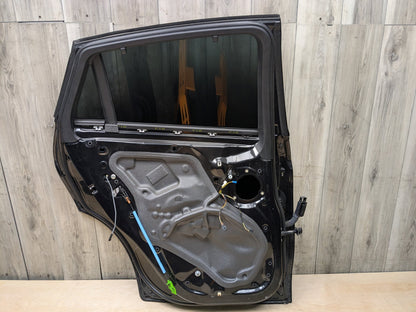 *15-19 OEM BMW F16 X6 F86 X6M Rear Left Driver Door Shell Panel Black 475 BLACK SAPPHIRE METALLIC (475)
