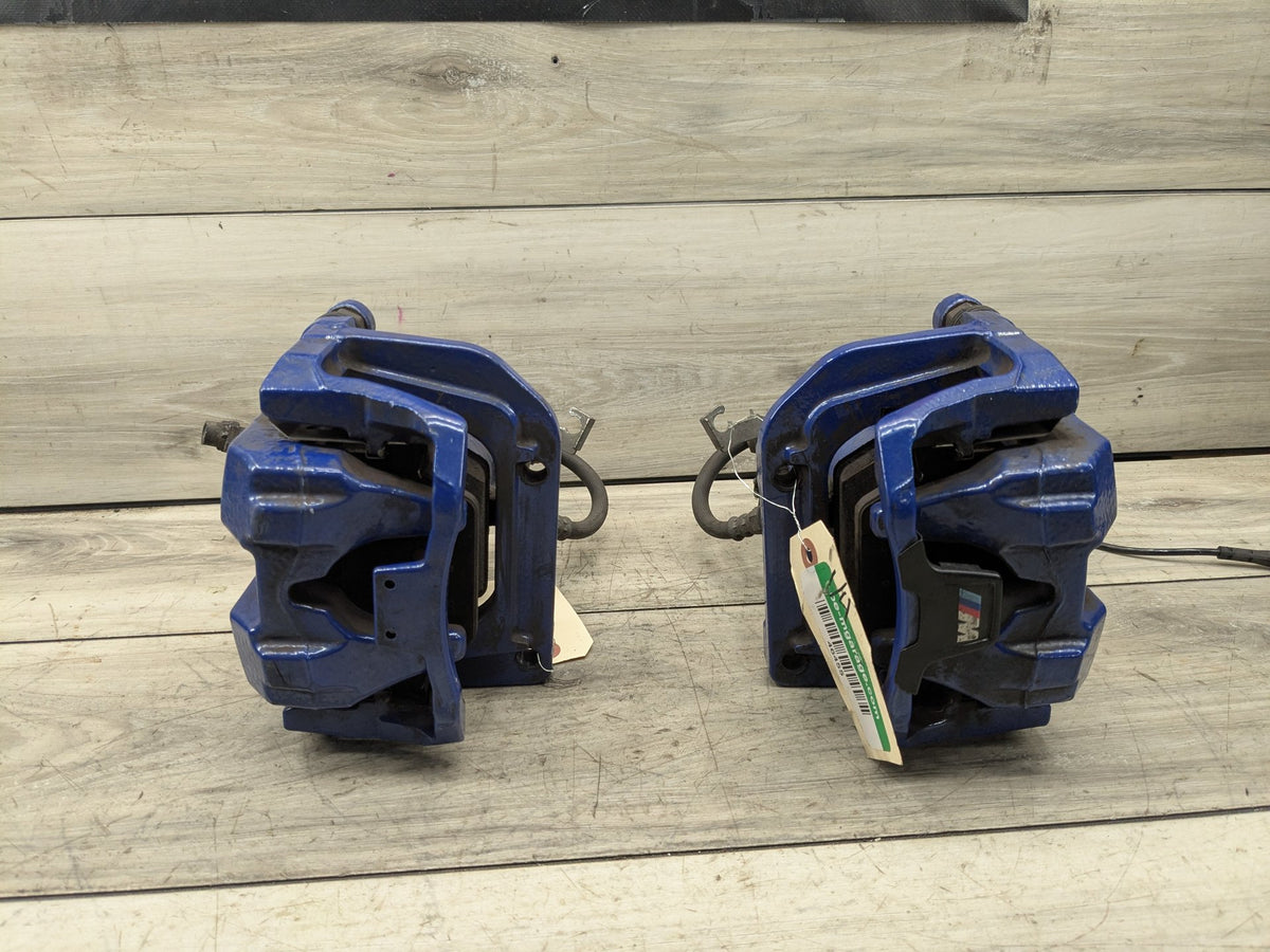 2020 BMW M340i G20 Front Rear Left Right Brake Caliper SET 6891235 OEM BMW G20 G22 G23 M240 M340 M440 Front Rear Left Right Brake Calipers SET Blue