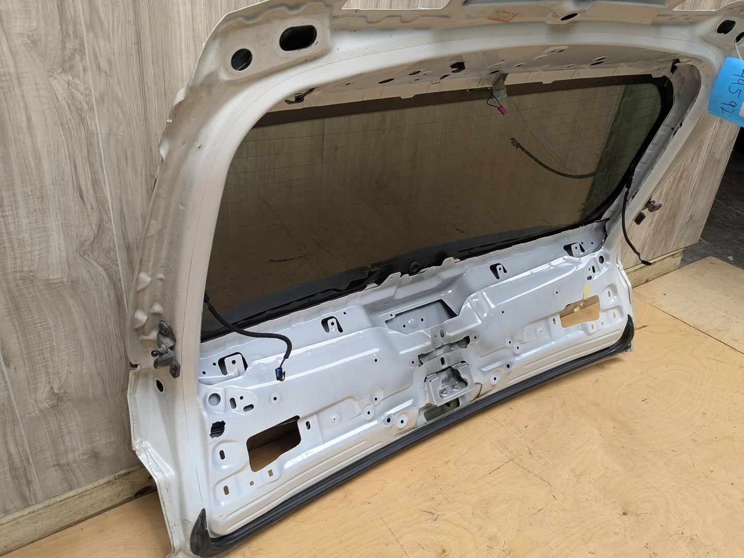 14-18 OEM BMW F15 F85 X5 X5M Rear Liftgate Tailgate Trunk Lid Gate Door Shell MINERALWEISS METALLIC (A96)