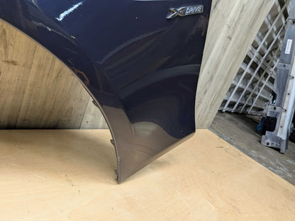 11-16 OEM BMW F10 528 535 550 Left Driver Side Fender Panel Blue A89 IMPERIALBLAU BRILLANTEFFEKT METALLI (A89)