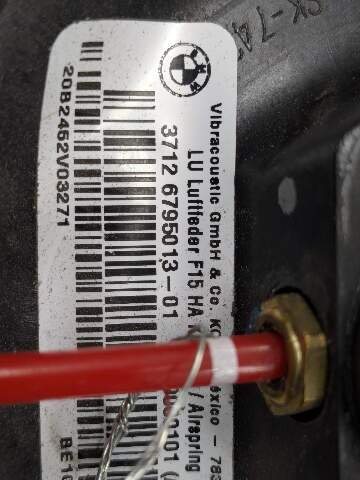 OEM BMW F15 F16 X5 X6 Rear Left Right Air Suspension Pneumatic Spring SET