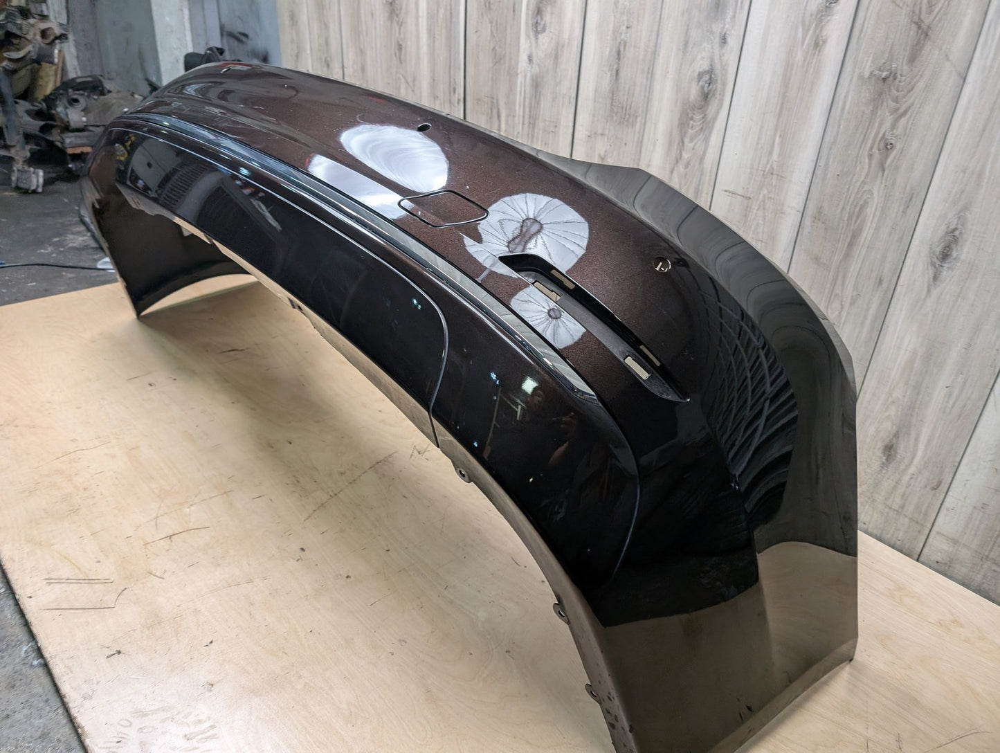 *14-17 OEM BMW F32 F33 428 430 Rear Bumper Cover Panel Brown B53 SPARKLING BROWN METALLIC (B53)
