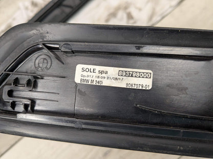 14-20 OEM BMW F22 F23 M240 Door Sill Entrance Molding Scuff Plate Trim SET