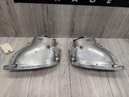 10-16 OEM Mercedes W212 E350 E550 Rear Left Right Side Exhaust Muffler Tips PAIR