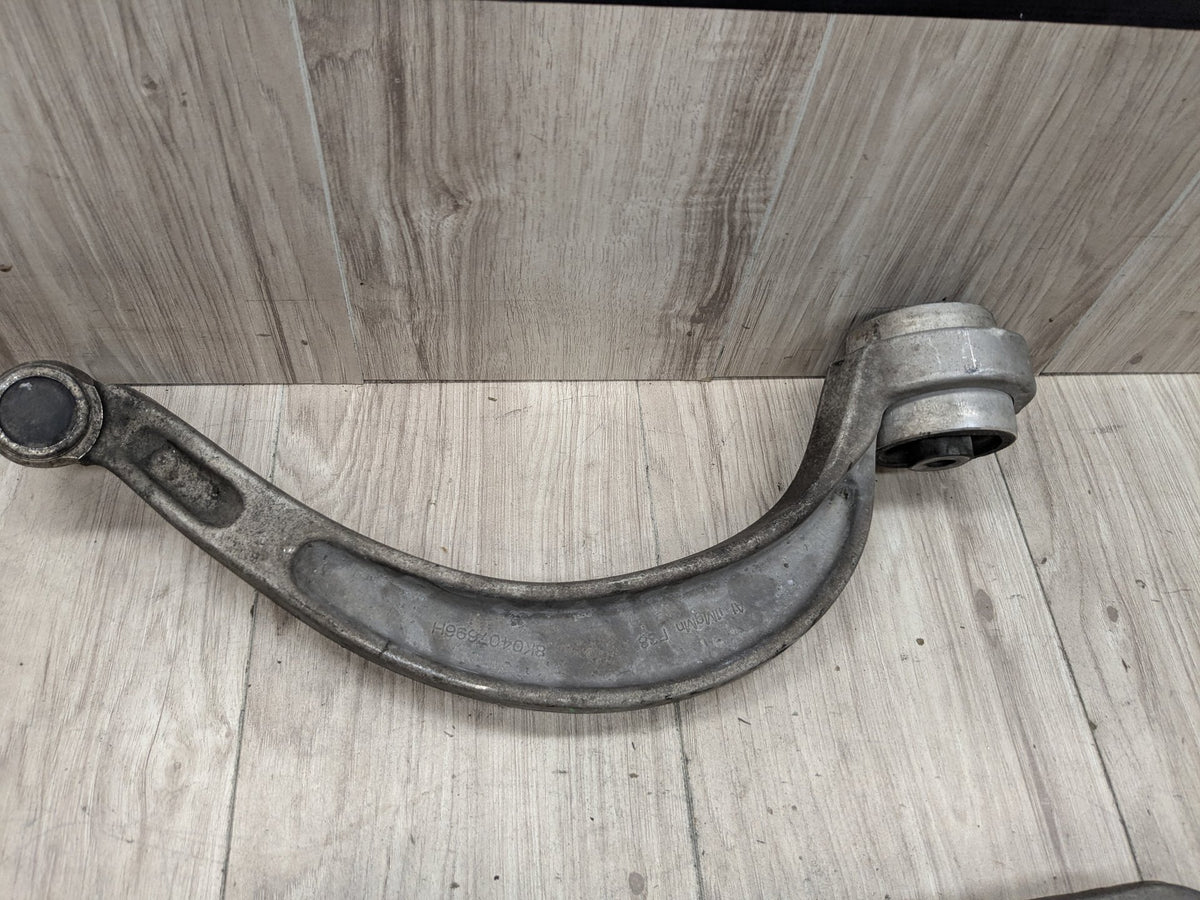 13-17 OEM AUDI A5 S5 Front Right Passenger Upper Lower Control Arm w Tie Rod SET