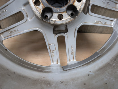 *OEM Mercedes W207 E300 E400 E550 AMG Front Wheel Rim 18x8 ET45 5 Double Spoke
