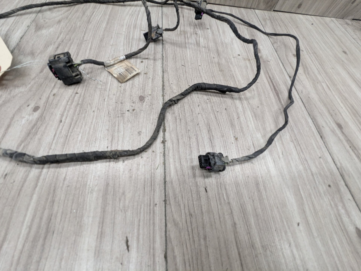 14-18 OEM BMW F15 X5 REAR Parking Distance Sensors PDC Wire Wiring Harness