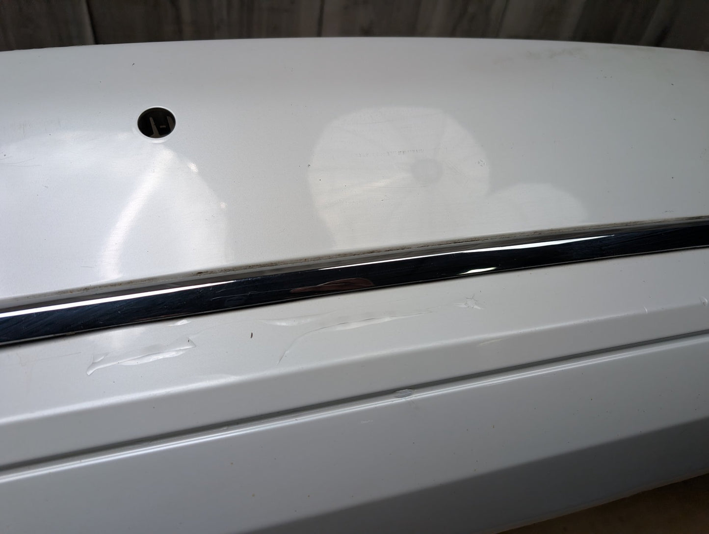*16-20 OEM BMW F34 340 GT Rear Bumper Cover Panel White A96 MINERALWEISS METALLIC (A96)