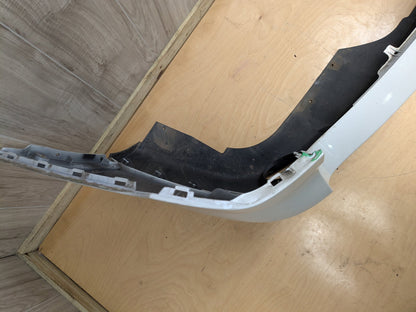 *14-18 OEM BMW F15 X5 Rear Bumper Cover PDC Holes w/ Diffuser N55 N57 White A96 MINERALWEISS METALLIC (A96)