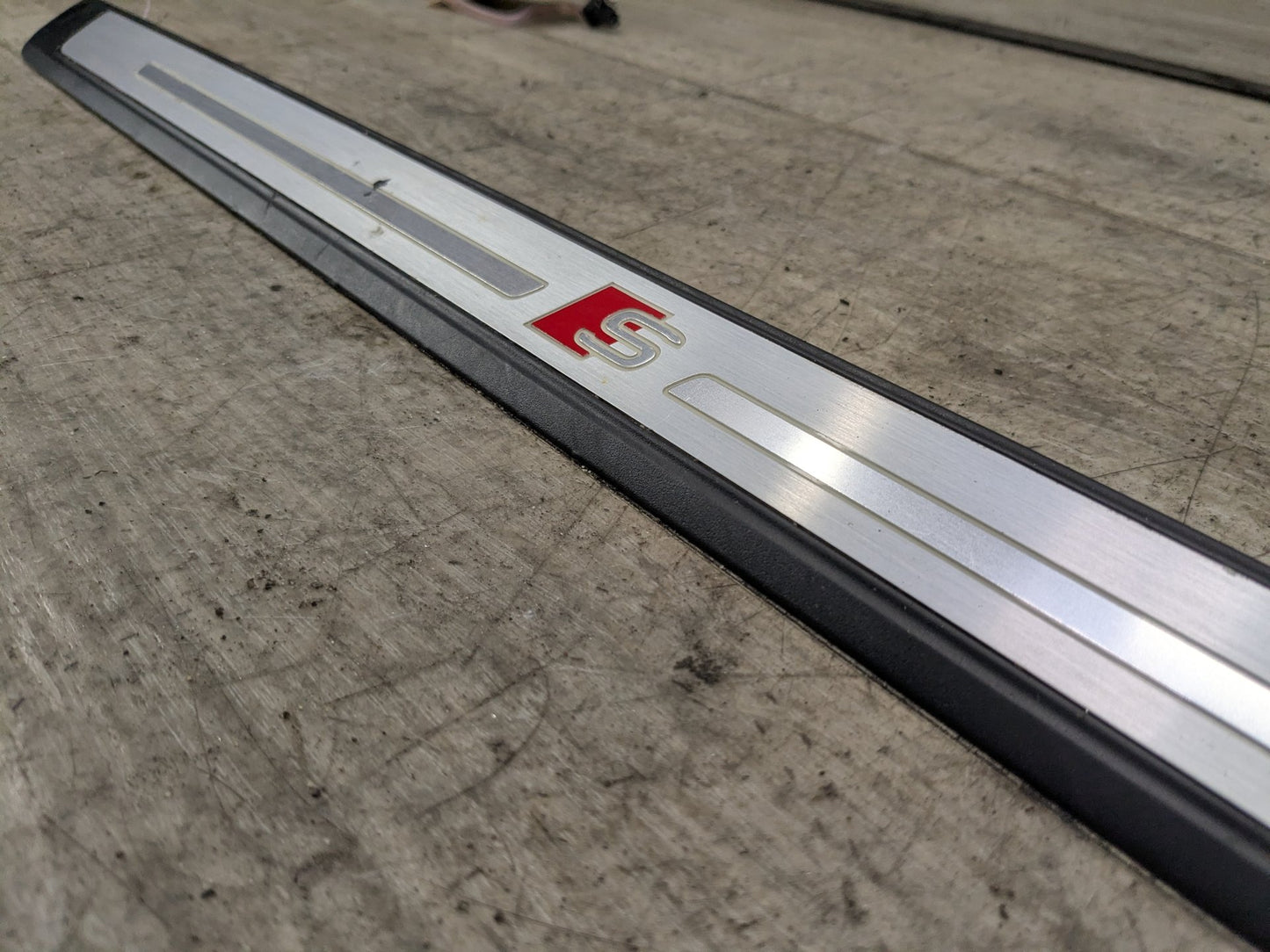 2018-2024 Audi S5 B9 Rear Left Right Scuff Plate Door Sill SET 8W6947417A S Line
