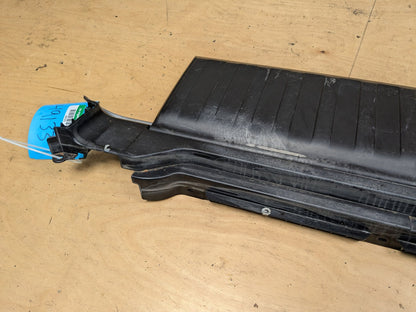 07-13 OEM BMW E70 X5 Rear Trunk Tail Gate Loading Sill Cover Trim Black