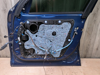 18-24 OEM BMW F97 G01 X3 X3M Front Right Passenger Door Shell Panel Blue C1M