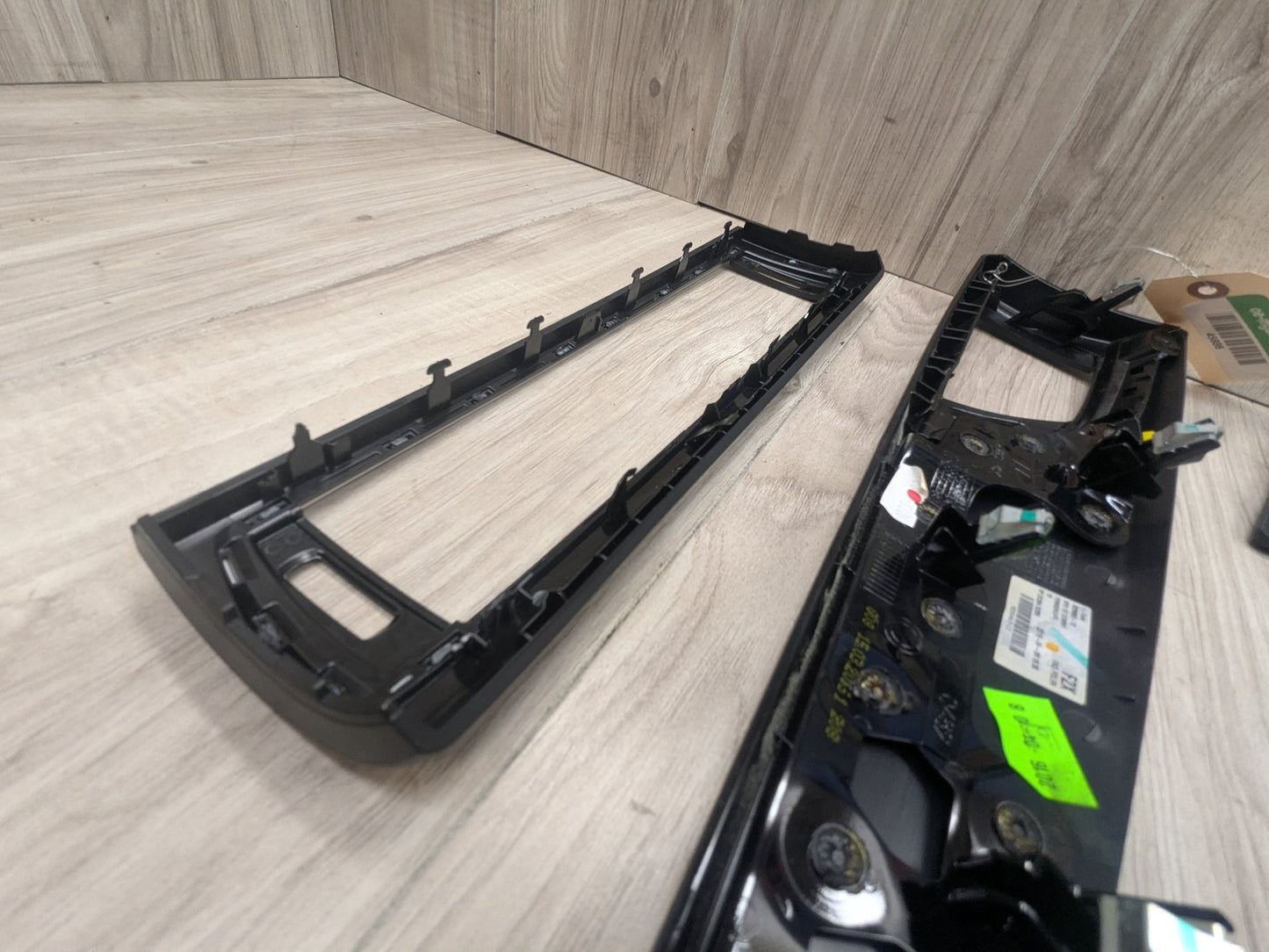14-17 OEM BMW F22 228 M235 Central Console Dash Doors Aluminum Interior Trim SET