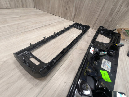 14-17 OEM BMW F22 228 M235 Central Console Dash Doors Aluminum Interior Trim SET