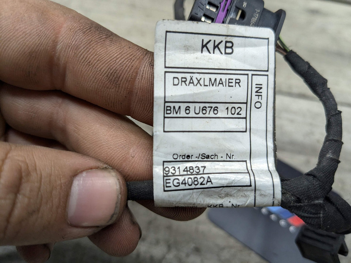 *NOTE* 14-18 OEM BMW F15 X5 REAR Parking Distance Sonic Sensor PDC Harness OEM