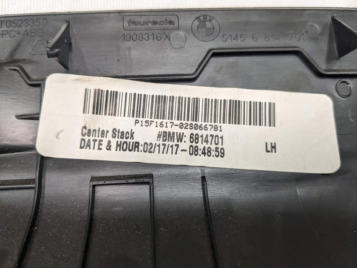 OEM BMW F15 X5 F16 X6 F85 X5M F86 X5M Dashboard Trim Cover Panel*