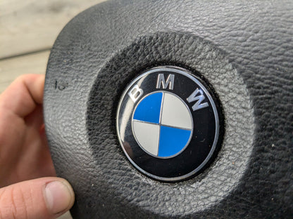 OEM BMW F15 F25 F26 X3 X4 Front Driver SPORT Steering Wheel Airbag Air Bag Black
